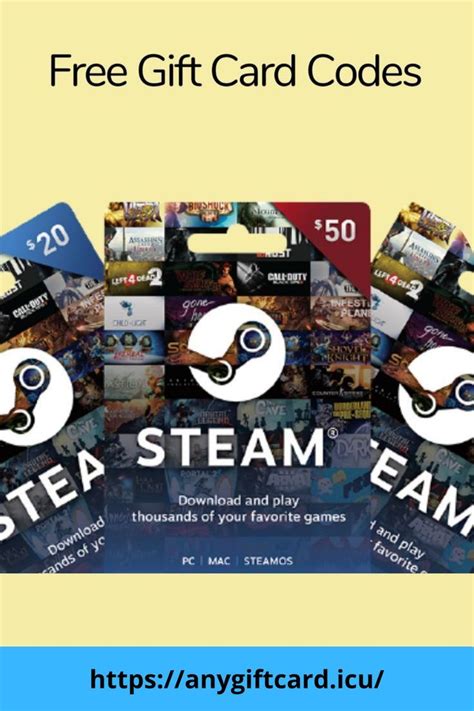 free steam gift card codes 2024|10 Legit Ways To Get Free Steam Gift Cards And .